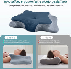CHXXY ergonomski vzglavnik iz spominske pene
