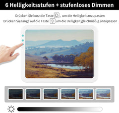 TOHETO A3 LED svetlobna miza z baterijo in nastavljivo svetlostjo