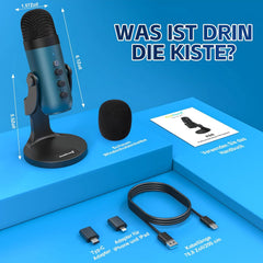ZEALSOUND K66 USB kondenzatorski mikrofon