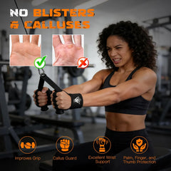 FLINTRONIC XL odprte fitnes rokavice