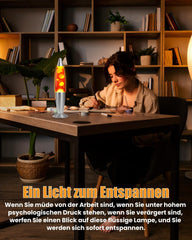 DORIGHT klasična lava svetilka  z 2 žarnicama