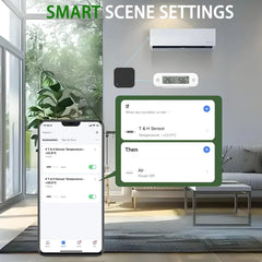 2x QXMH pametni WiFi termometer in higrometer z aplikacijo