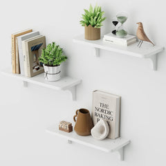 3x HI-HOME stenska polica - 40 x 15 cm