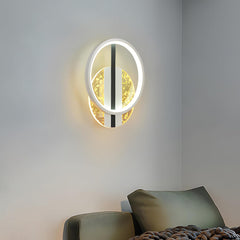 Moderna okrogla stenska LED svetilka 24 W z nastavljivo barvo svetlobe