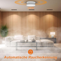 RUAN fotoelektrični detektor dima z magnetnim nosilcem