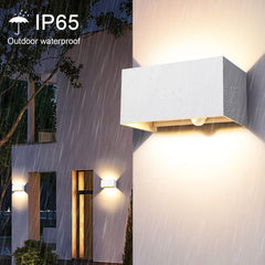 KINGWEN 2O W LED stenska svetilka  s senzorjem gibanja in mraka - 3000 K