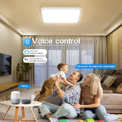 EREGOU pametna LED stropna svetilka 24W 2400lm, WiFi