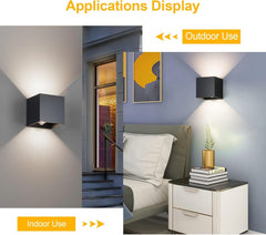 KLIGHTEN 12 W LED zunanja svetilka s senzorjem gibanja in mraka