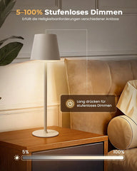 2x BONSERY brezžična LED namizna svetilka
