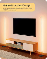 EDISHINE zatemnitvena stoječa LED svetilka z nastavljivo višino