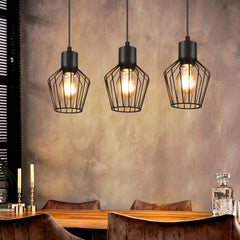 LICHTMALER viseča svetilka s 3 žarnicami za jedilnico in kuhinjo