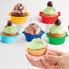 R HORSE silikonski model za peko kolačov – motiv rože