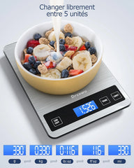 DRCOWU digitalna kuhinjska tehtnica do 15 kg