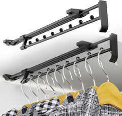 ARESVRGO raztegljiva obešalna palica - set 2 kosa