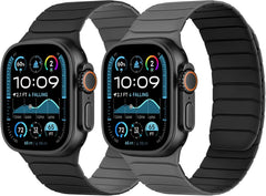 TASIKAR dvostranski magnetni silikonski pašček za Apple Watch 42–49 mm