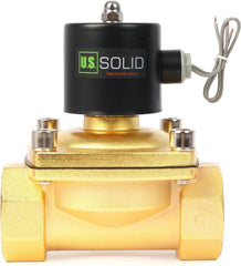 U.S. SOLID elektromagnetni vodni ventil 2'' 12 V DC cink