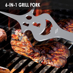 STEVEN-BULL S BBQ set pribora za žar iz nerjavečega jekla