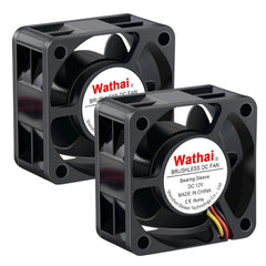 2x WATHAI ventilator 40 x 20 mm 12 V 3-pin