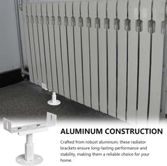 2x MOCOLI nastavljiva talna nosilca za radiator