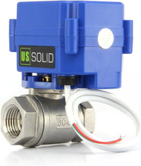 U.S. SOLID motorni krogelni ventil DN15 9–24 V