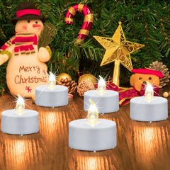 TAPPOVALY LED Čajne Svečke – Set 50 kosov