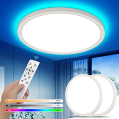 YILAIE 30 cm LED stropna svetilka z daljinskim upravljanjem