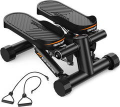 SPORTSROYALS mini stepper z elastikami do 150 kg