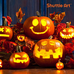 SHUTTLE ART Komplet za izrezovanje buč za noč čarovnic