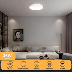 VIKAEY 40 cm LED stropna svetilka - 36 W