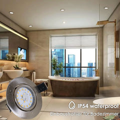 6x MYCUL 85mm vgradni LED reflektor - 3000 K