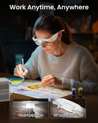 ARTDOT povečevalna očala z LED osvetlitvijo