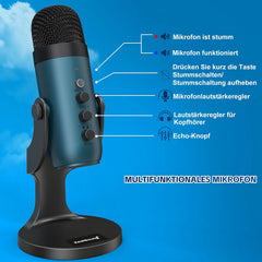 ZEALSOUND K66 USB kondenzatorski mikrofon