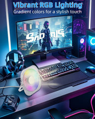 GOBRILLFUN RGB USB namizni ventilator