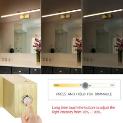 MANTOLITE Zlata zatemnilna LED Luč z nastavljivo barvo svetlobe