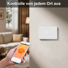 KETOTEK WiFi Pametni Termostat 5A 230V za Plinski Kotel / Vodno Talno Ogrevanje