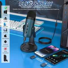 ZEALSOUND K66 USB kondenzatorski mikrofon
