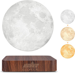 ELEOPTION Lebdeča 3D Luna LED Svetilka