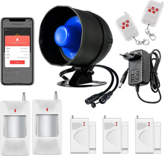 FUERS 9-delni WiFi alarmni sistem 115 dB