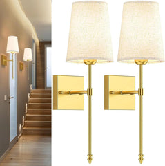 2x LABOREDUCER LED zlata stenska svetilka