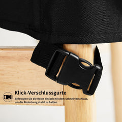 DOKON vodoodporna zaščitna prevleka za vrtno gugalnico s 4 sedeži