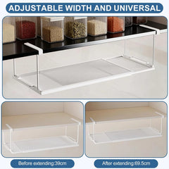 FUXUNAMZ raztegljiva viseča košara pod polico 38–70 cm