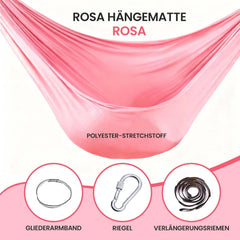HENRRIDA viseča mreža za aerial jogo 280×50cm