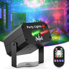 PROPULSION LIFE Mini disko LED USB svetilka z 32 svetlobnimi vzorci in glasbenim nadzorom