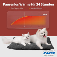 MORA PETS samogrelna odeja za mačke in pse 76 × 52 cm