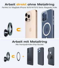 VICSEED Magnetno Avtomobilsko Držalo za Telefon s 360° Rotacijo