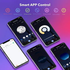 Večbarvna pametna WiFi LED žarnica z upravljanje preko aplikacije - set 2 kosov