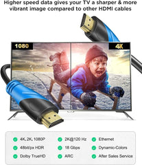 ROMMISIE HDMI 2.0 kabel 4K/60Hz – 25 m