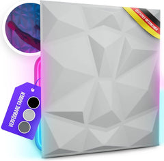 23x WANEELL 3D stenska obloga Diamond 30 × 30 cm