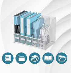 SUPTIDY kovinski namizni organizator s 5 predelki