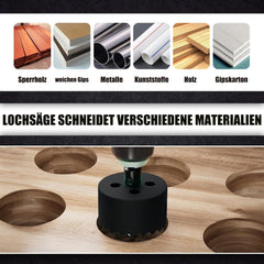 MOXPIFY bimetalna kronska žaga Ø 162 mm – s SDS Plus nastavkom in šesterokotnim držalom